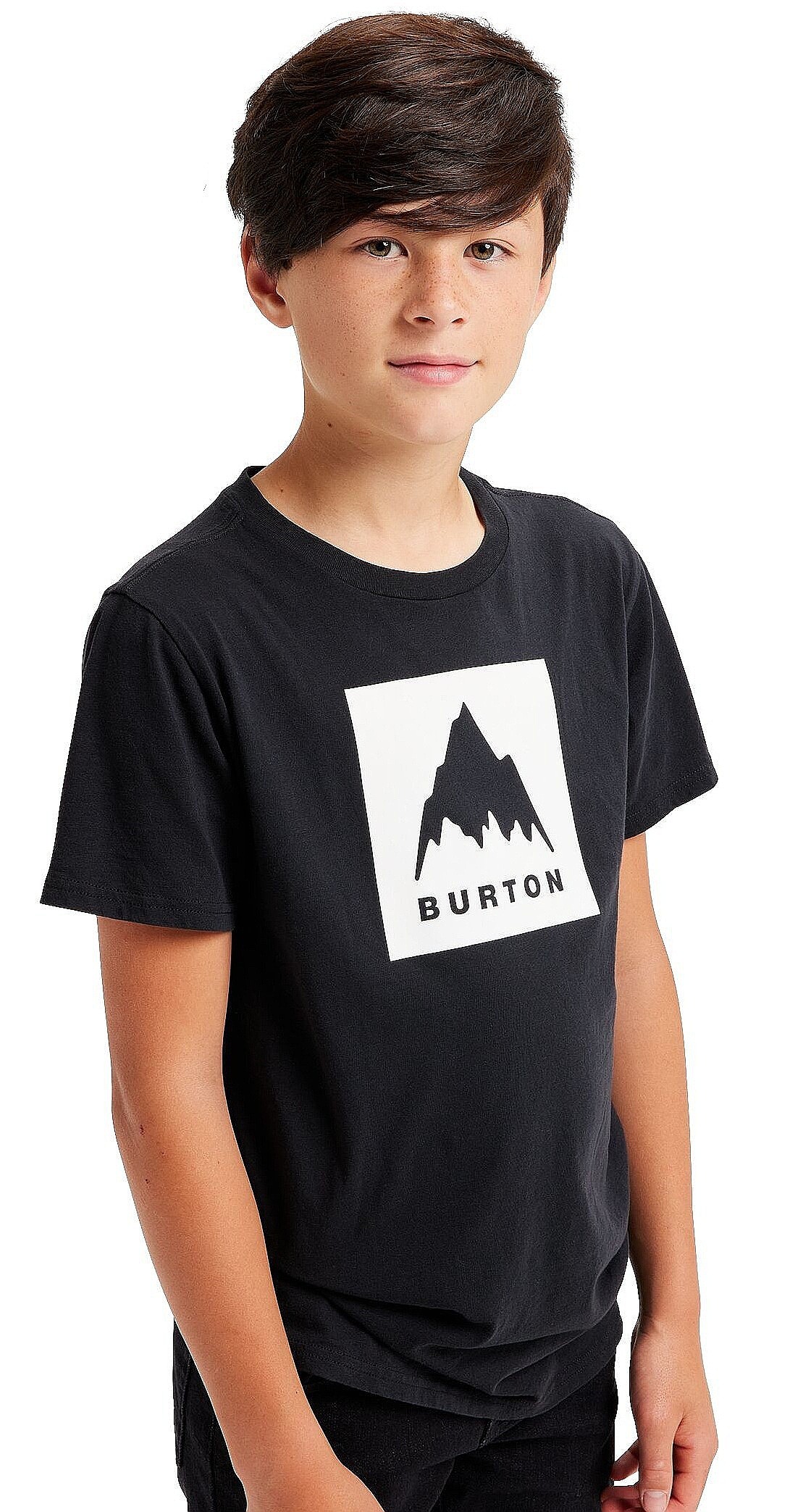 T-shirt Burton Classic Mountain High - True Black - unisex junior
