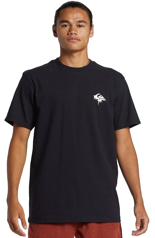 tričko Quiksilver Qs Thorn Logo DNA - KVJ0/Black