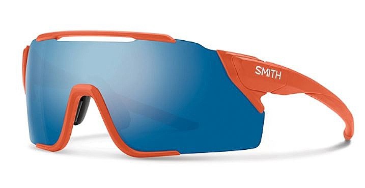 óculos Smith Attack MAG MTB - Matte Red Rock/ChromaPop Blue