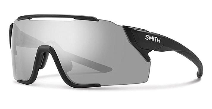 gafas Smith Attack MAG MTB - Matte Black/ChromaPop Platinum Mirror
