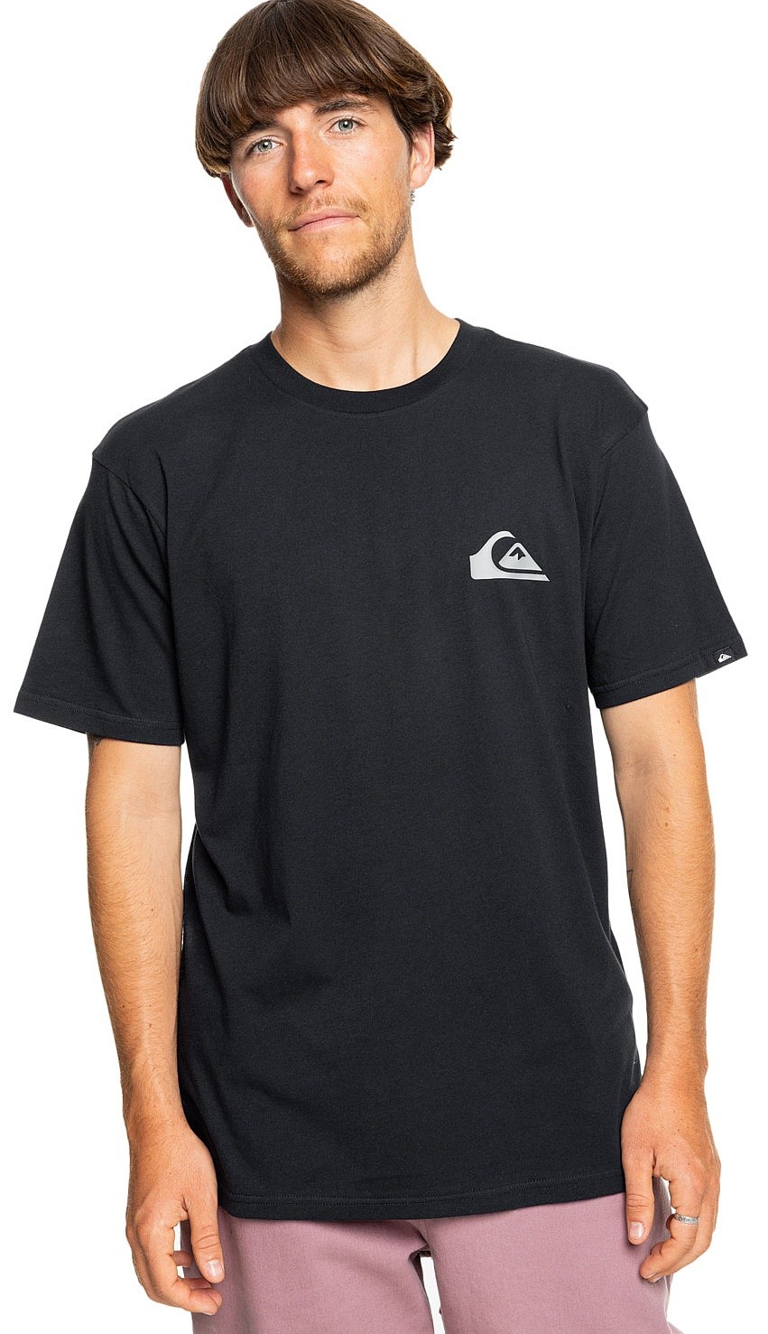 T-Shirt Quiksilver MW Logo - KVJ0/Black - men´s