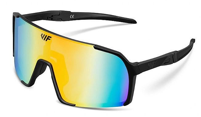 des lunettes VIF One Polarized - Black/Gold