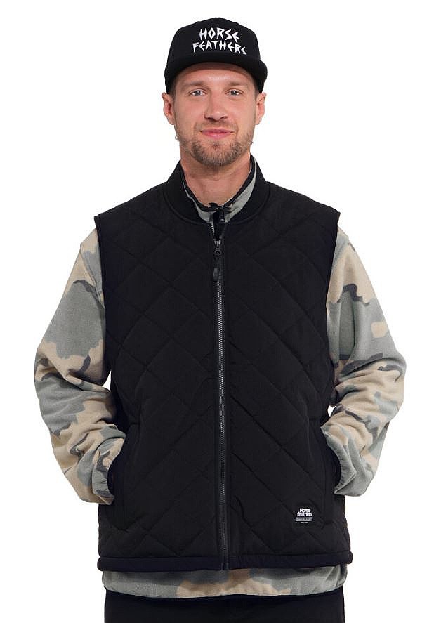 vestă Horsefeathers Rogue - Black - men´s