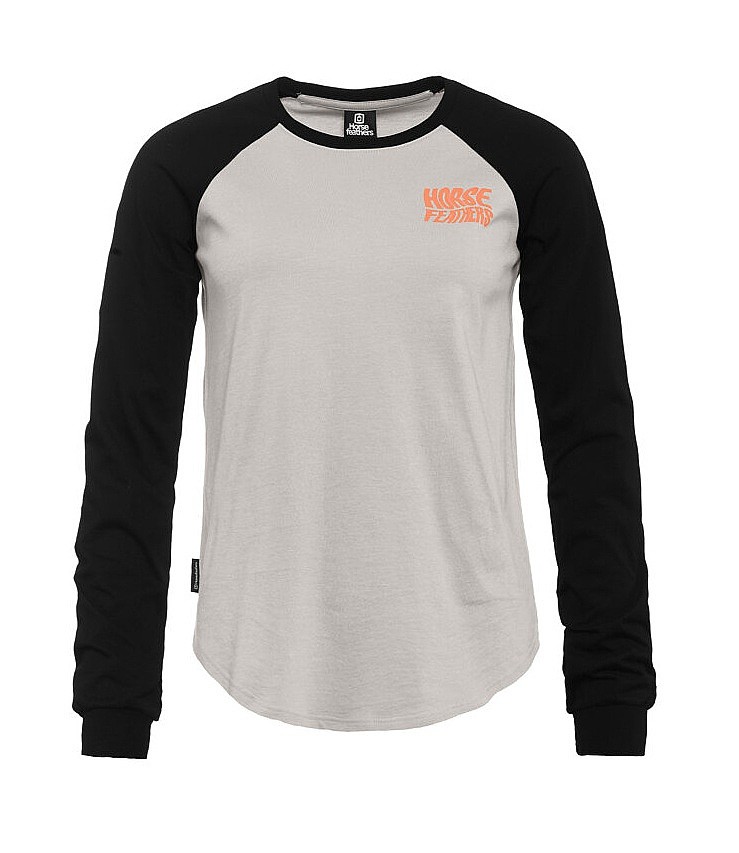 T-shirt Horsefeathers Karina LS - Cement - women´s
