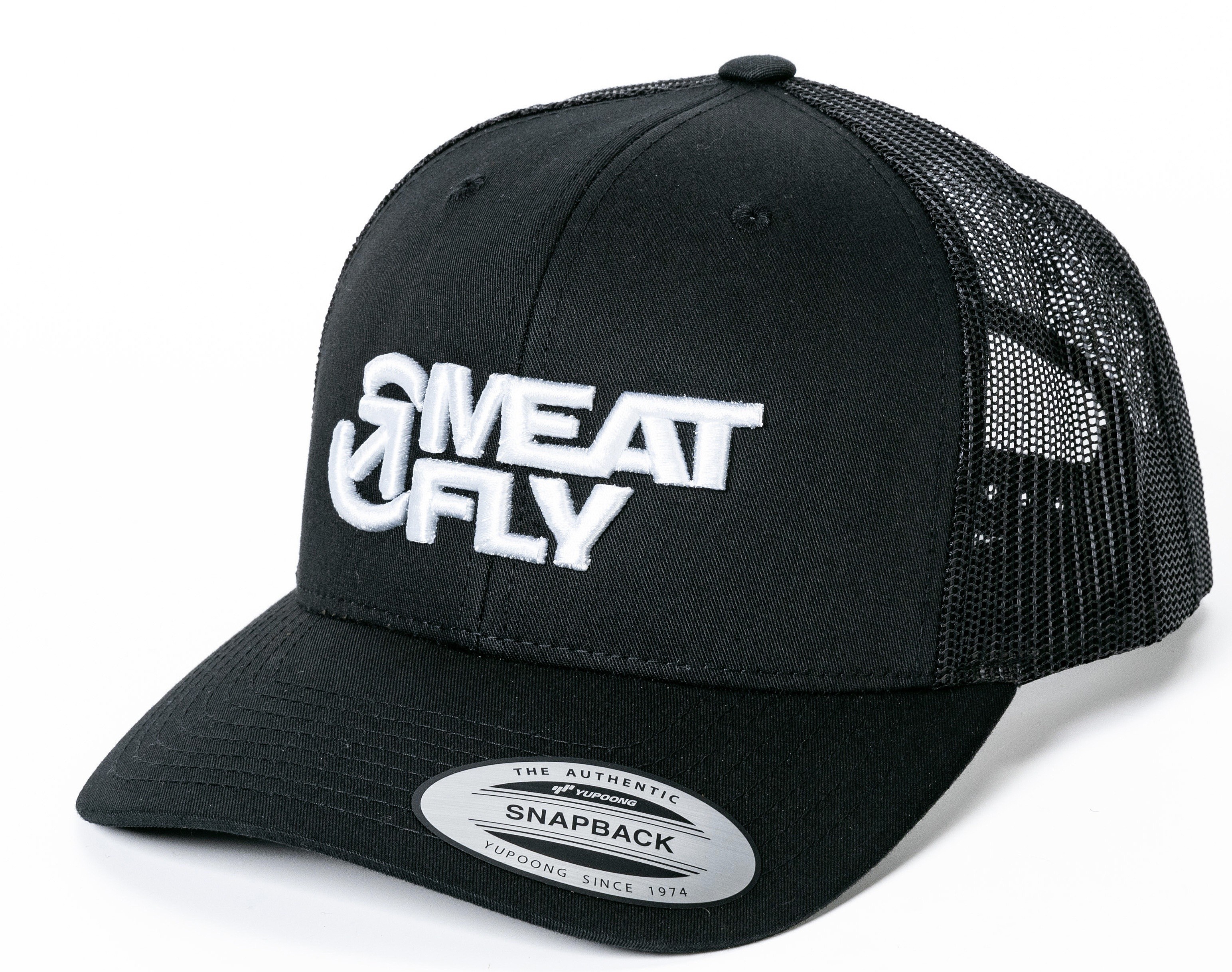czapka z daszkiem Meatfly Setty Trucker - Black