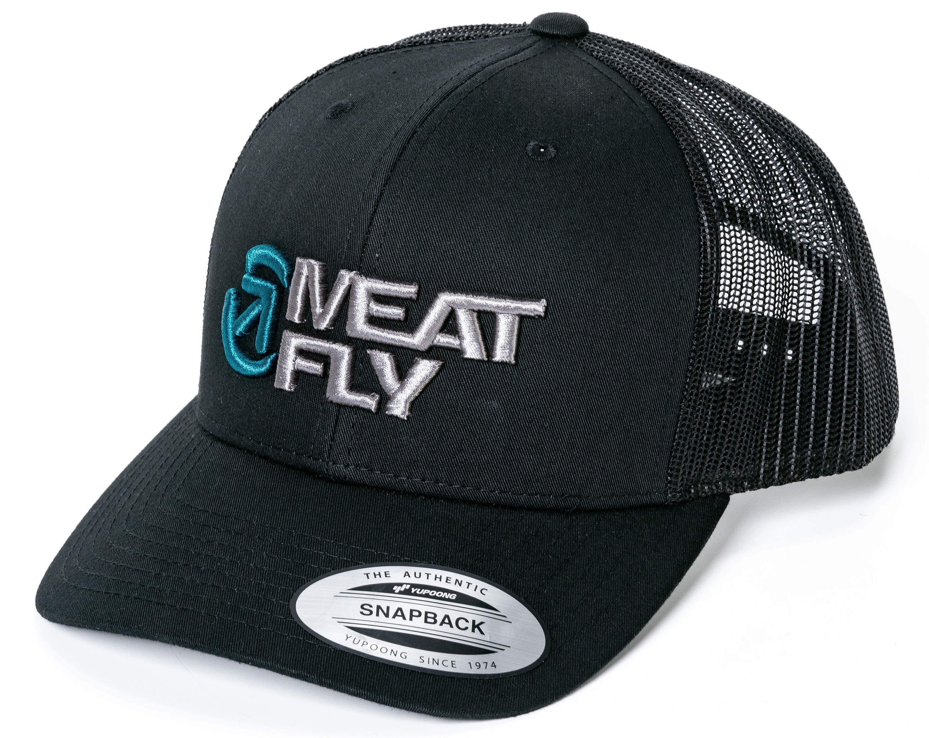 czapka z daszkiem Meatfly Setty Trucker - Petrol/Black
