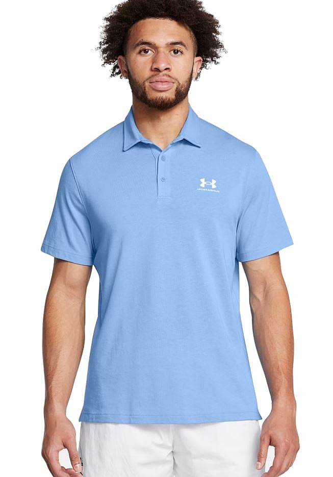 рубашка Under Armour Icon Polo - Horizon Blue/White - men´s