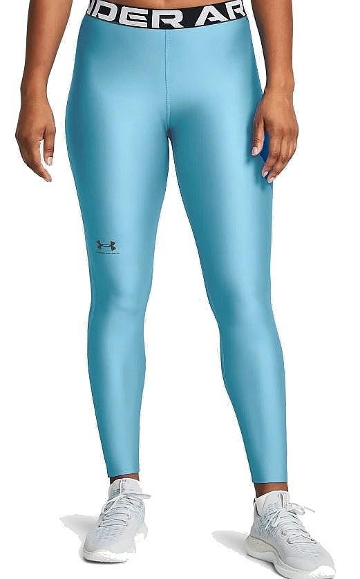 лосины Under Armour HeatGear Authentics - Horizon Blue/White - women´s