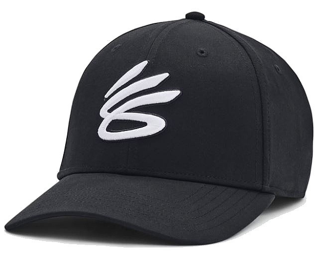 cap Under Armour Curry - Black/White - men´s