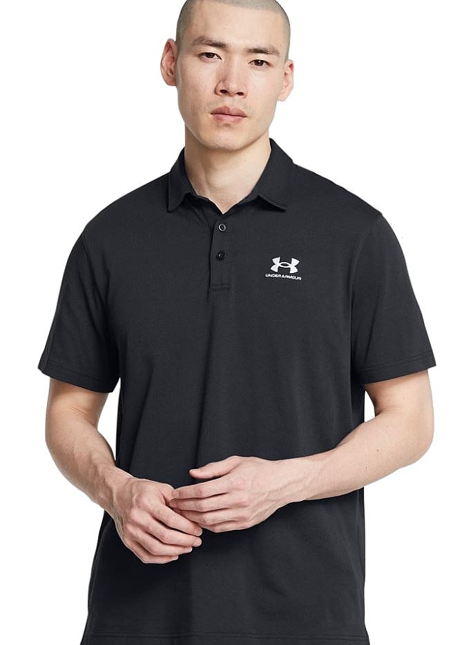 рубашка Under Armour Icon Polo - Black/White - men´s
