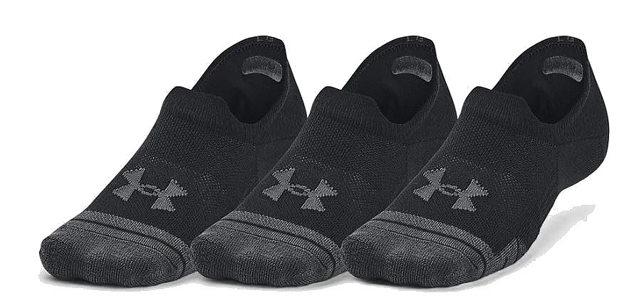 calcetines Under Armour Performance Tech Ultra 3 Pack - Black/Jet Gray
