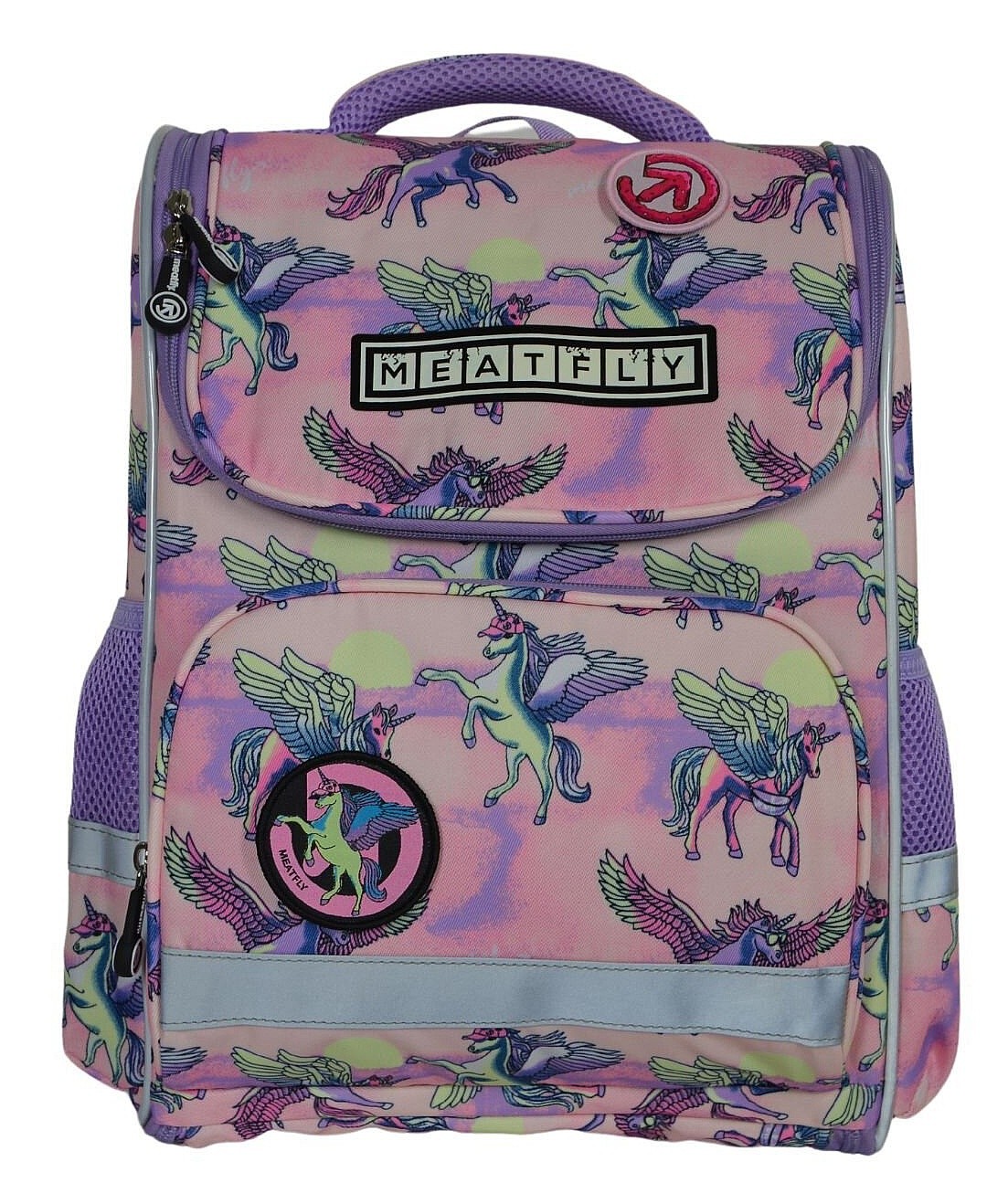 Rucksack Meatfly Alex - Purple Unicorn - unisex junior