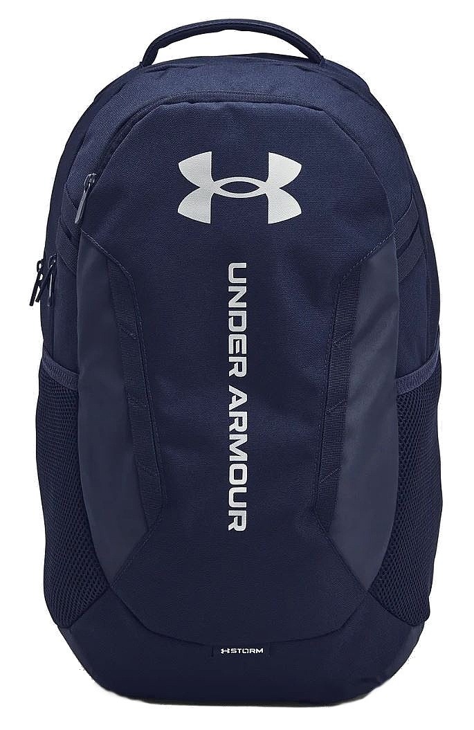backpack Under Armour Hustle 6.0 - Midnight Navy/Metallic Silver