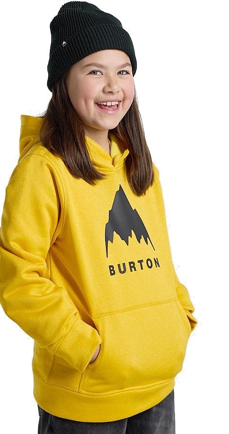 bluză Burton Oak Pullover - Goldenrod Heather - unisex junior