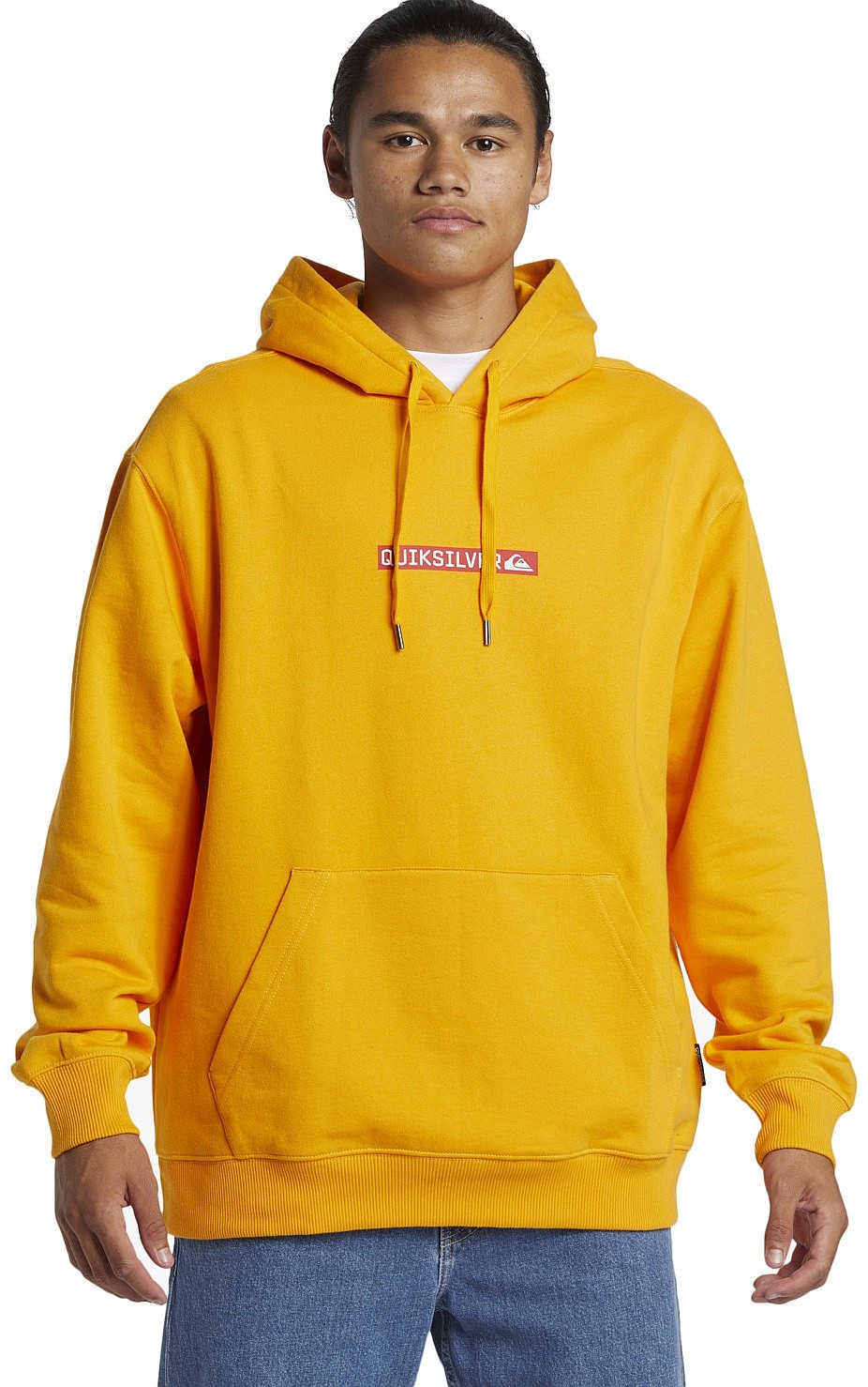 Sweatshirt Quiksilver Dna Clicker Hoodie - NJZ0/Radiant Yellow - men´s
