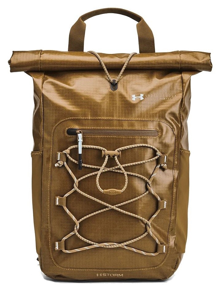 mochila Under Armour Summit Small - Coyote/Camel/Nimbus Blue