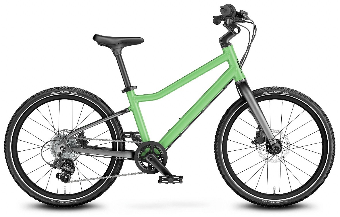 bicykel Woom 4 Explorer 20" - Jungle Green