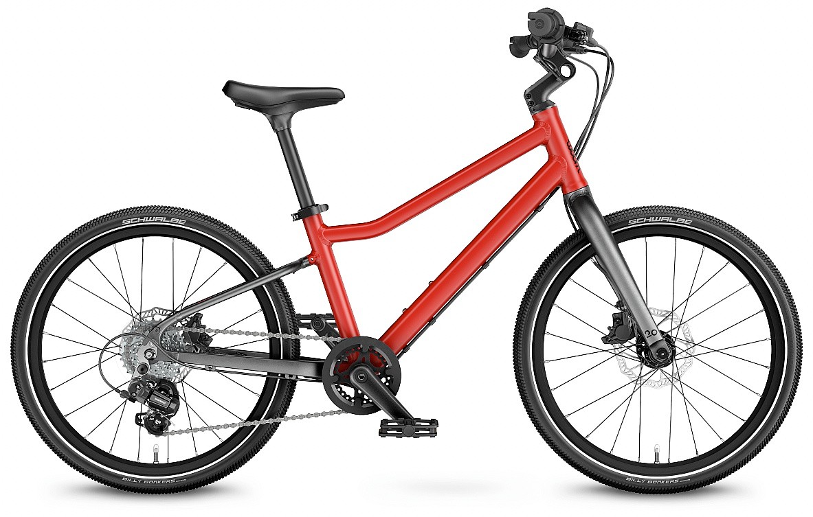 rower Woom 4 Explorer 20" - Red