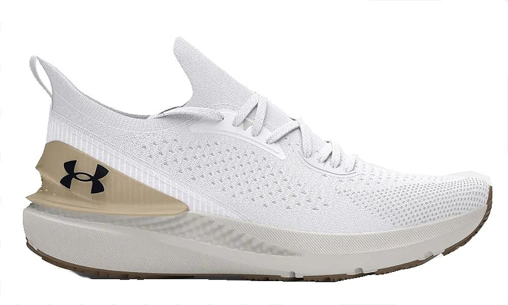 chaussures Under Armour Shift - White/White ClayBlack - women´s