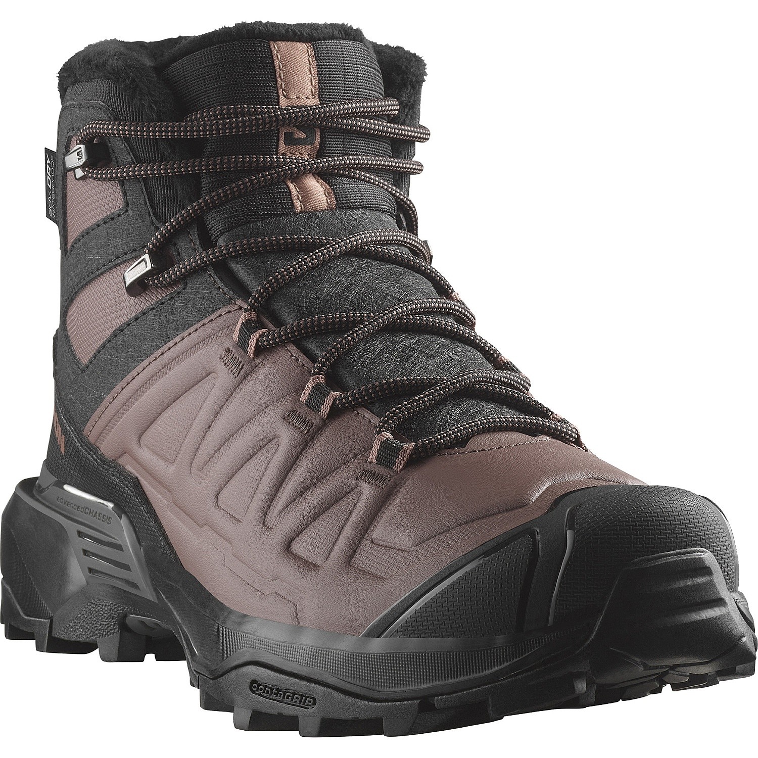 topánky Salomon X Ultra Snowpilot Waterproof - Black/Peppercorn/Cognac