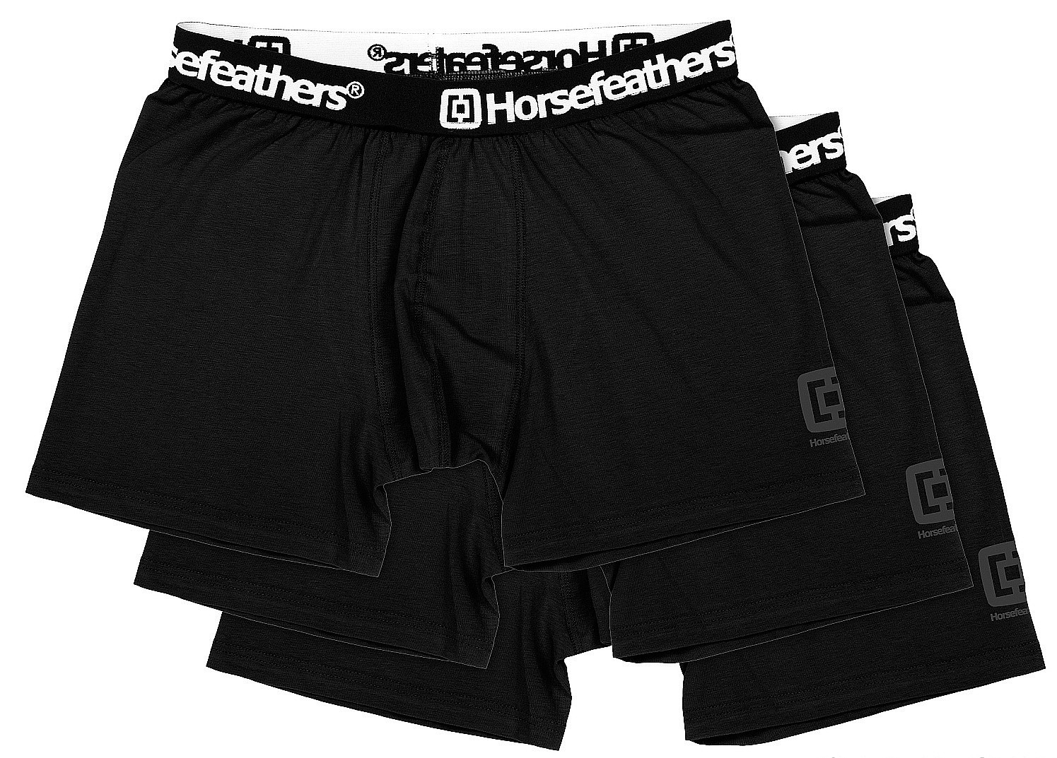 short Horsefeathers Dynasty 3 Pack - Black - men´s