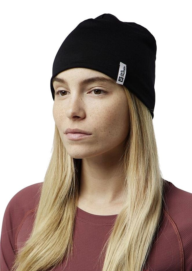 gorra Jack Wolfskin Merino - Black