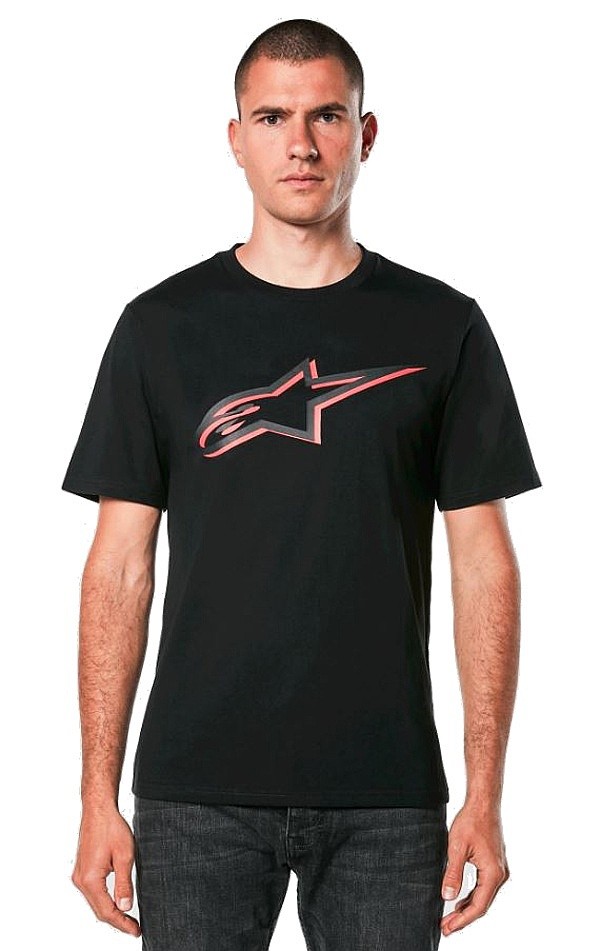shirts Alpinestars Ageless Shadow CSF - Black/Red - men´s