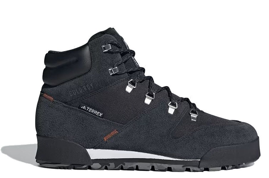buty adidas Performance Terrex Snowpitch Cold.RDY - Core Black/Core Black/Semi Impact Orange