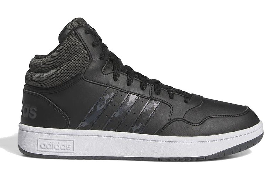 sko adidas Performance Hoops 3.0 Mid - Core Black/Grey Six/White - men´s