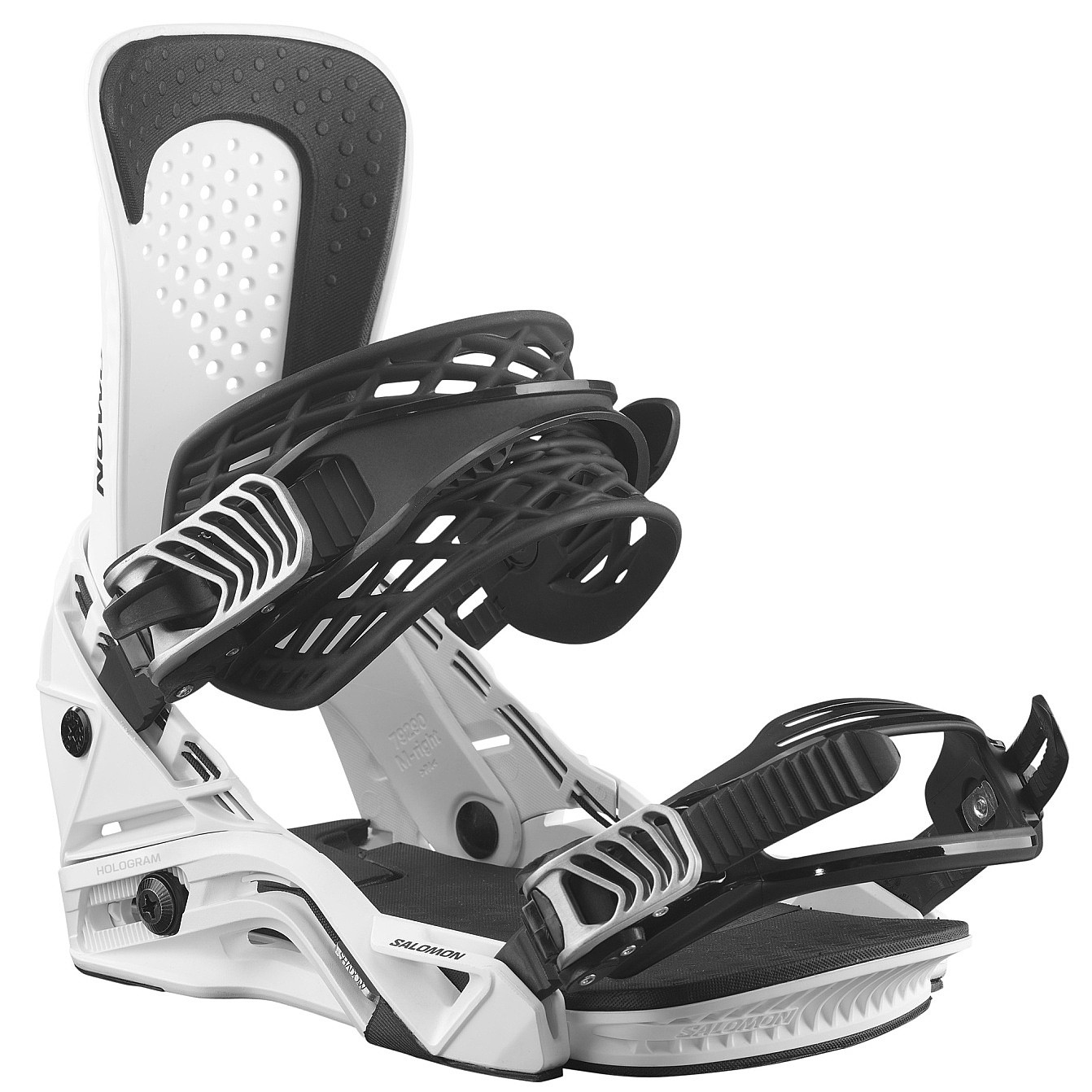 fixations de snowboard Salomon Hologram - White