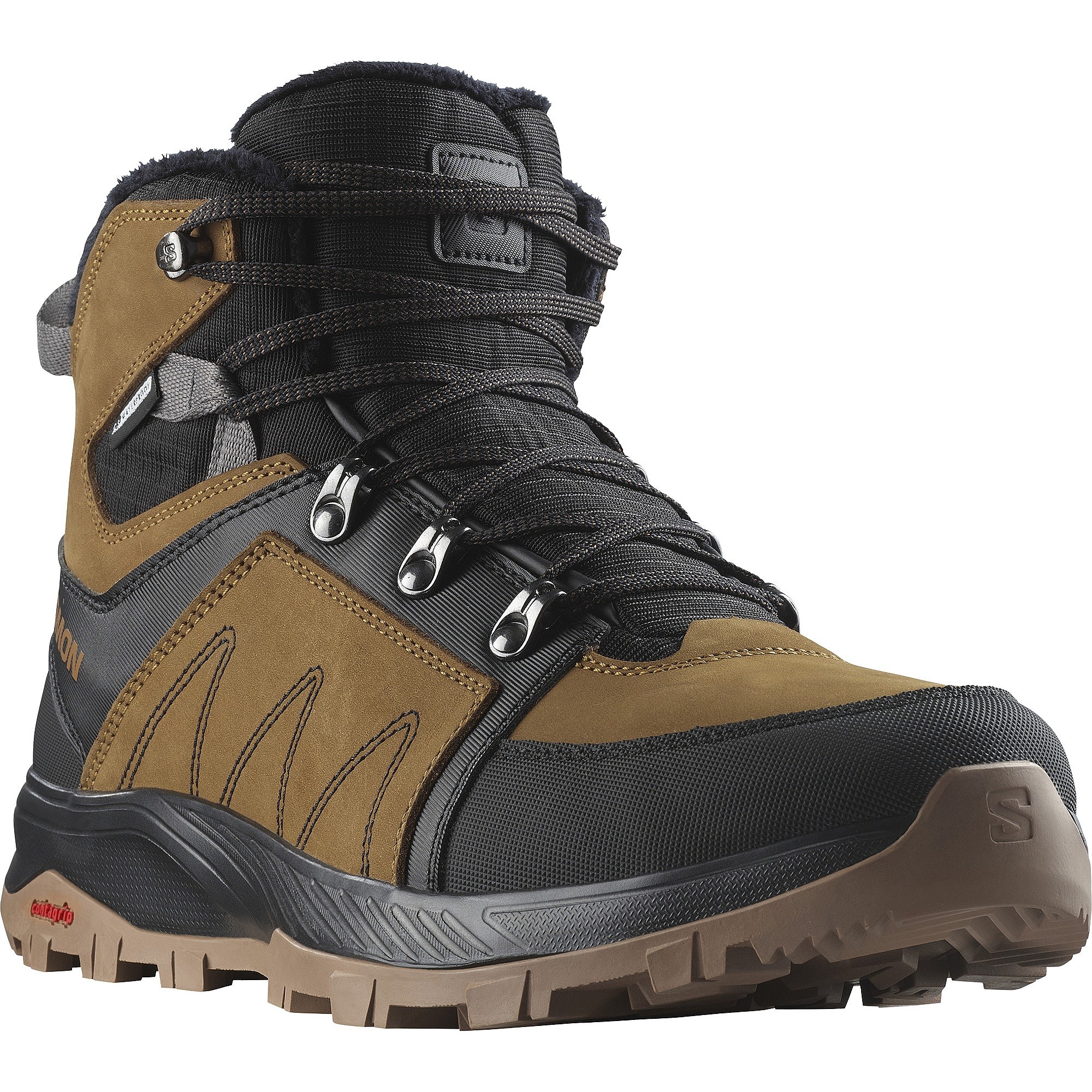 chaussures Salomon Outchill Thinsulate CSWP - Rubber/Black/Magnet - men´s
