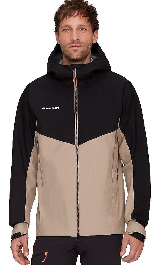 куртка Mammut Crater IV HS Hooded - Savannah/Black - men´s