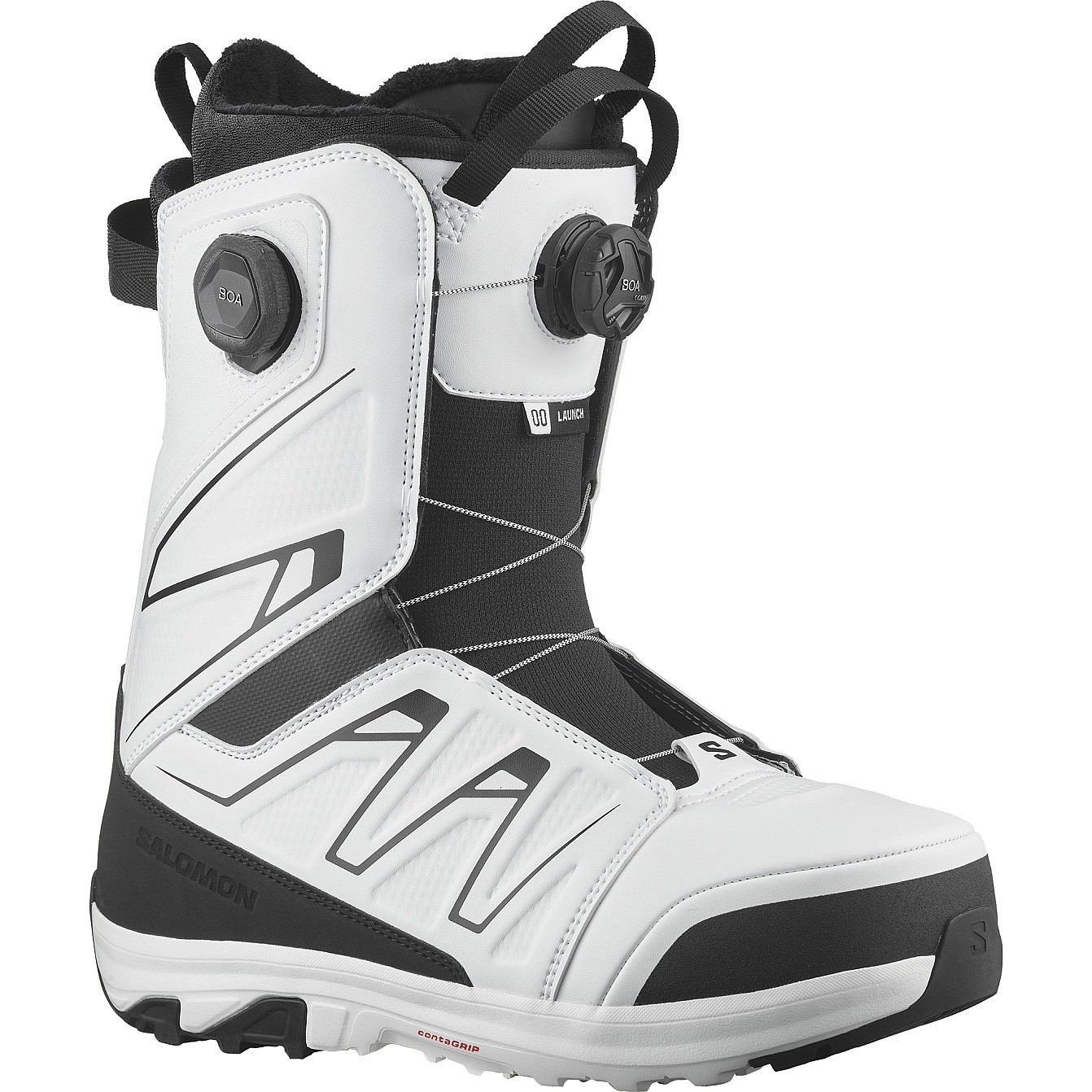 chaussures Salomon Lunch Boa SJ Boa - Black/White/Black - men´s