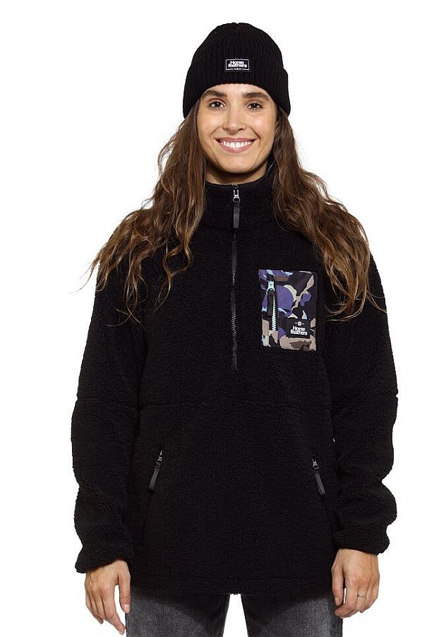 кофта Horsefeathers Elvira - Black - women´s