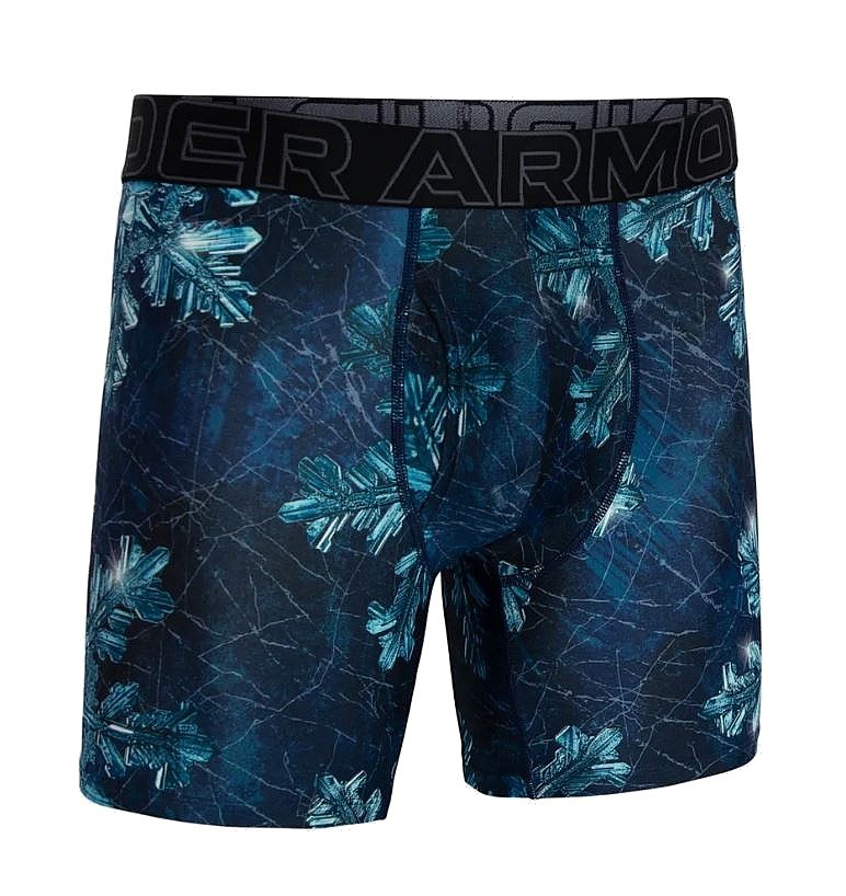 Boxershorts Under Armour Performance Tech Novelty 6in - Midnight Navy/Castlerock - men´s