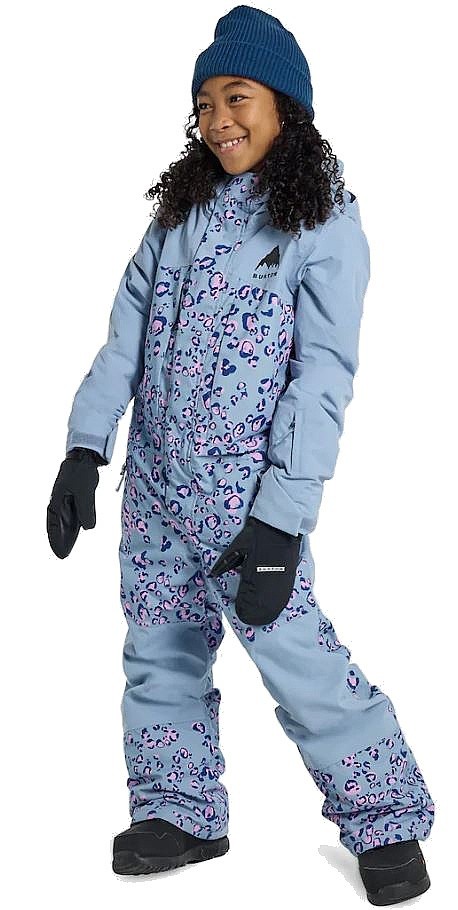 overall Burton One Piece 2L - Dusty Blue/Cheetah - girl´s