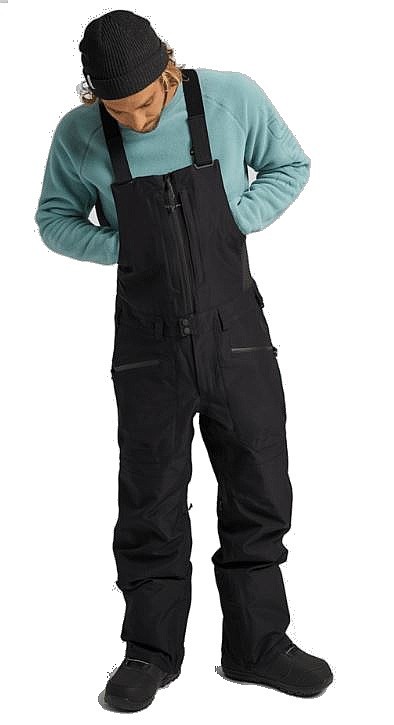 брюки Burton Reserve Bib 2L Gore-Tex - True Black - men´s