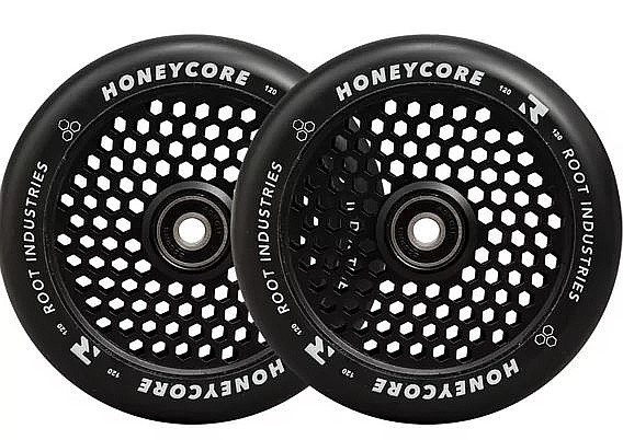 kółeczka Root Industries Honeycore Black 120mm 2 Pack - Black