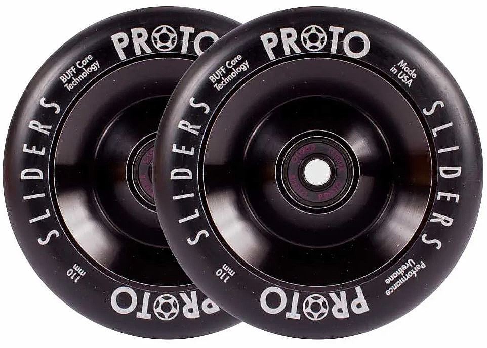 rotițe Proto Full Core Sliders 110mm 2 Pack - Black On Black