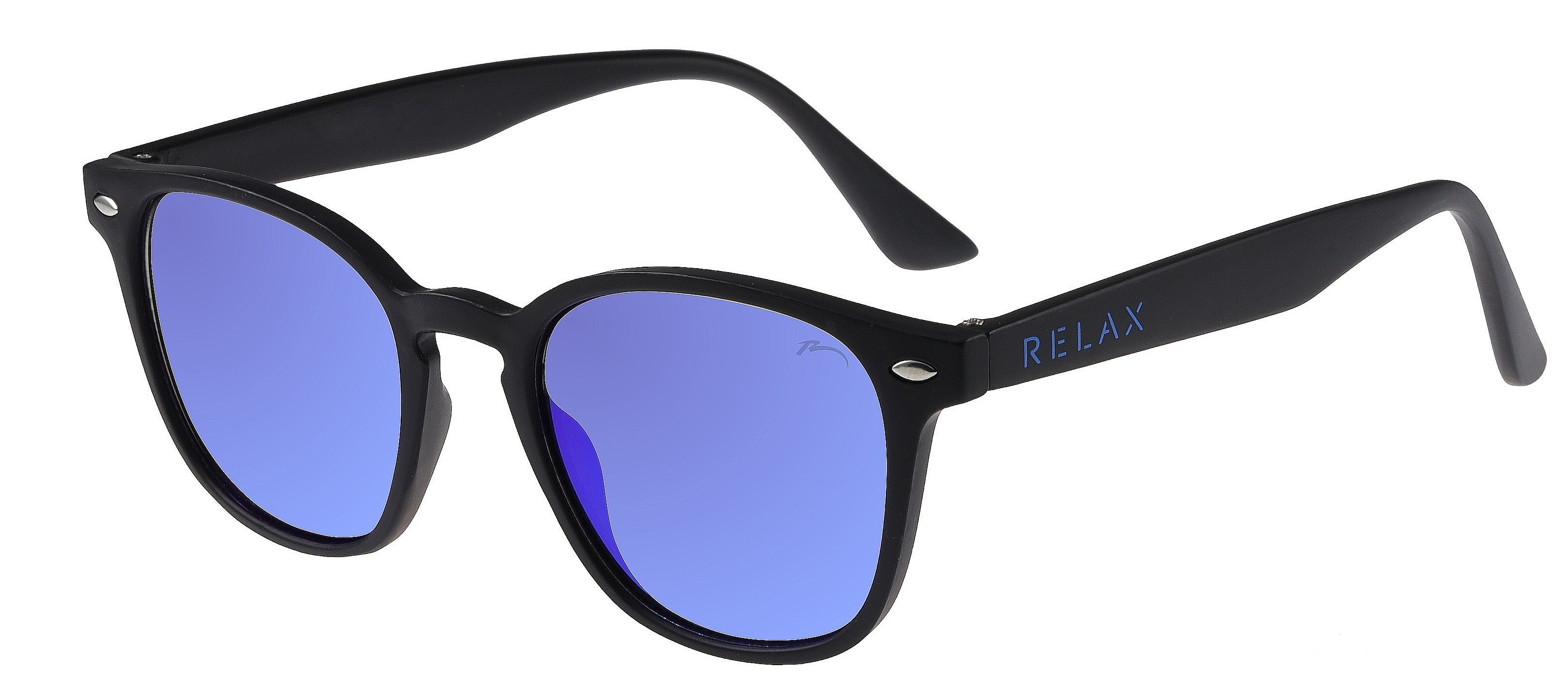 des lunettes Relax Nubi - R3089A/Matte Black/Grey/Ocean Platinum - kid´s