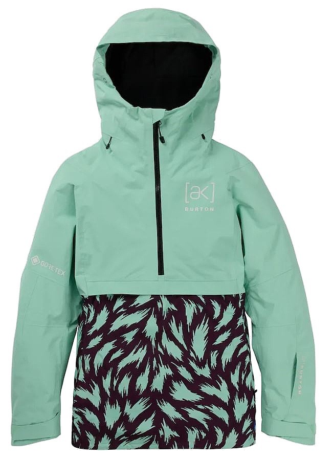 Jacke Burton Kimmy Anorak AK 2L Gore-Tex - Powder Mint/Fur Purple Root - women´s