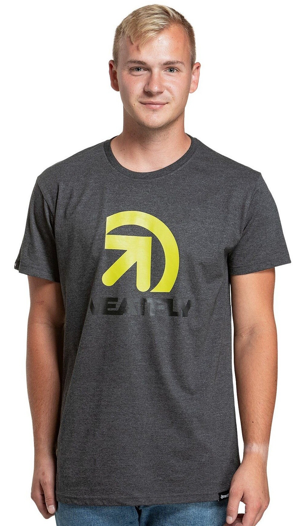 T-shirt Meatfly Dais - Charcoal Heather - men´s