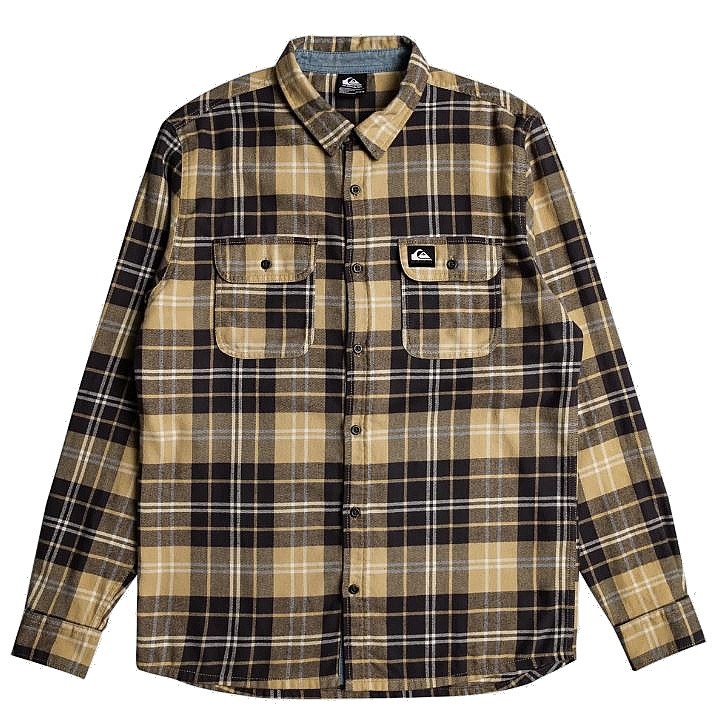 chemise Quiksilver Cantwell LS - TKA1/Twill Cantwell - men´s