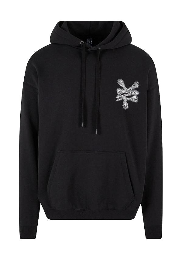 bluza Zoo York Bones Hoodie - Black