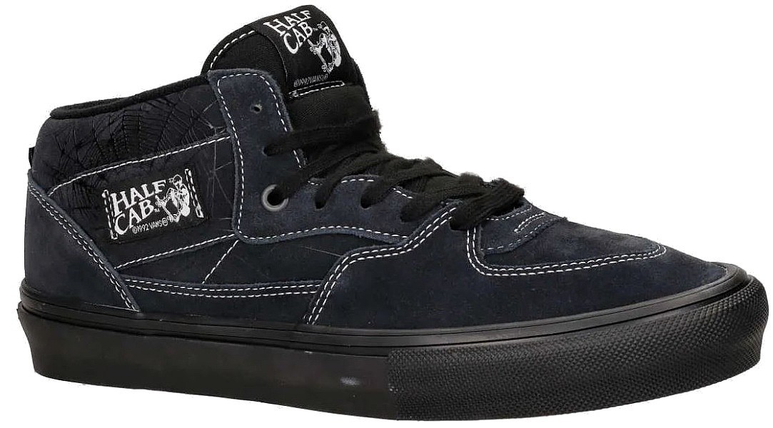 靴 vans Skate Half Cab Web Dark Grey/Black shoes Vans Skate Half Cab - Web Dark Grey/Black - blackcomb