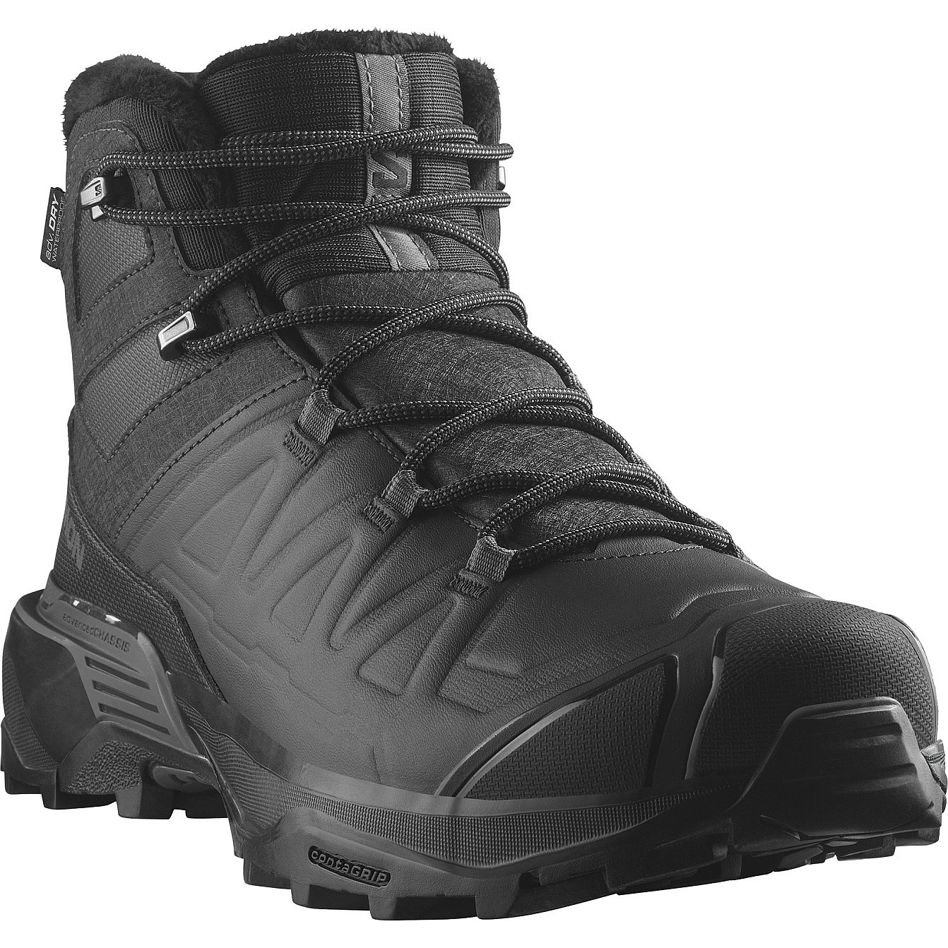 chaussures Salomon X Ultra Snowpilot Waterproof - Black/Phantom/Castlerock - men´s