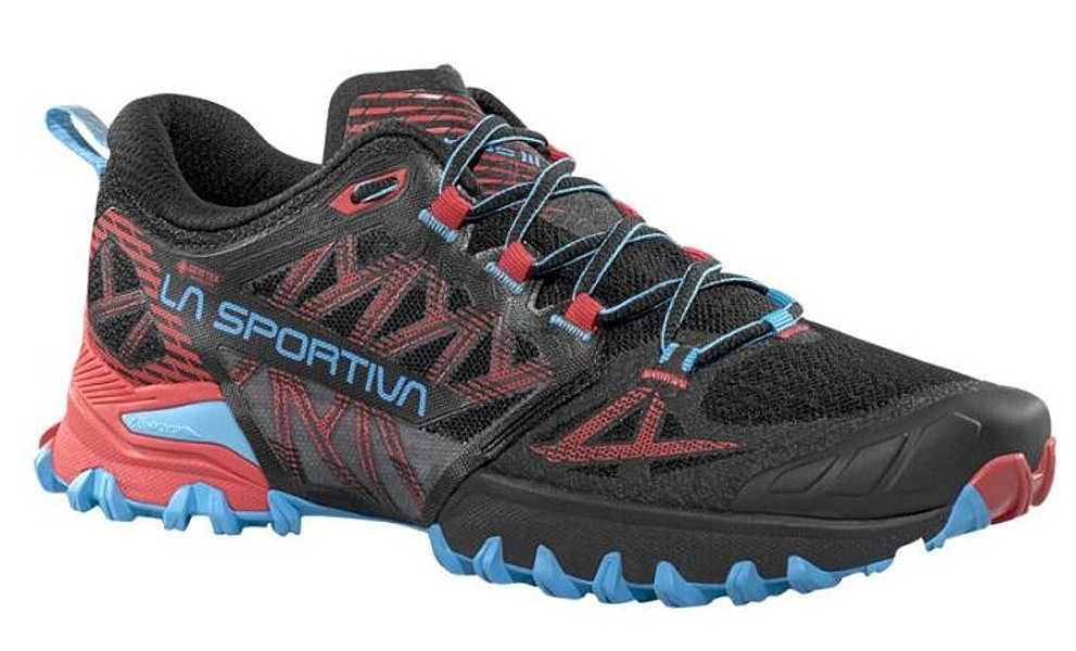 topánky La Sportiva Bushido III GTX - Black/Hibiscus
