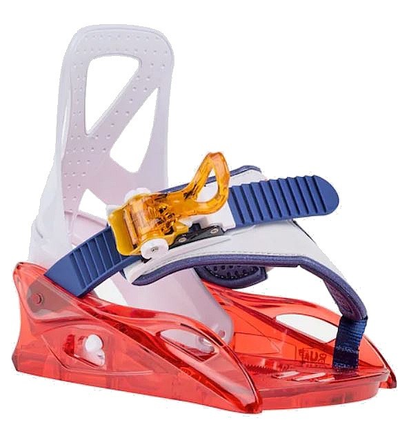 attacchi snowboard Burton Grom - Red/Multi - kid´s