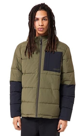 Jacke Oakley Tahoe Puffy RC - New Dark Brush - men´s