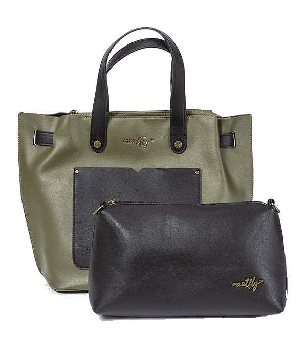 sac bandoulière  Meatfly Alma - Olive - women´s